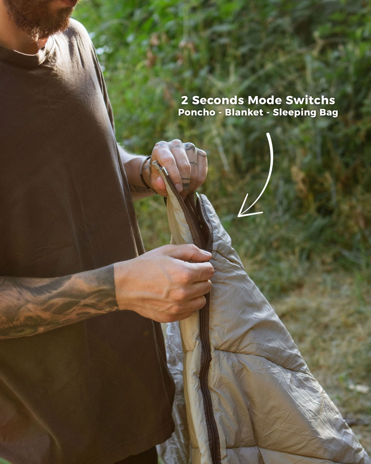 PolarHug™ | The Ultimate 3 in 1 Ultralight Warm Poncho