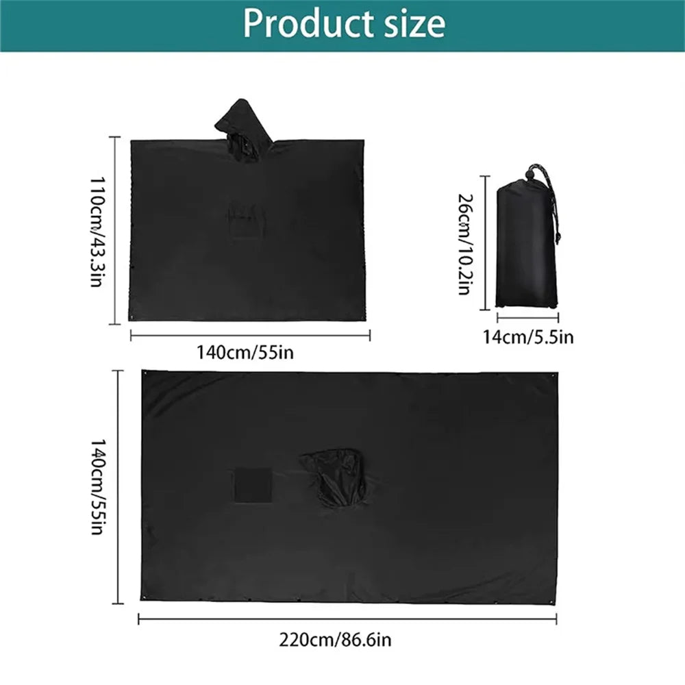 Waterproof Poncho Layer
