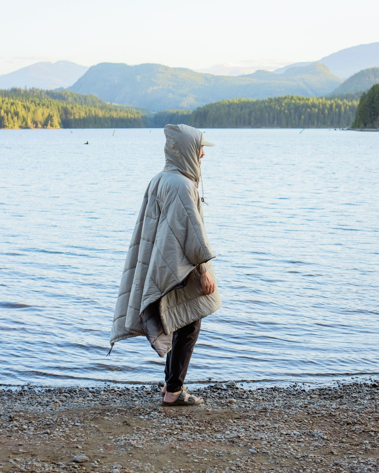 PolarHug™ | 3-i-1 ultimat utendørsponcho / sovepose / teppe